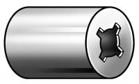 1BE69 Retaining Spacer, 0.156x1/8 L, Pk100