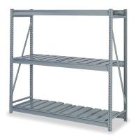 1BEF6 Bulk Storage Rack, Starter, W72, D 24, H 120