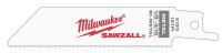 1BV13 Reciprocating Saw Blade, 4 In. L, PK 5