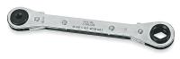 1C054 Ratcheting Wrench, 9/16-1/2 in., Square