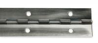 1CAY6 Piano Hinge, Pewter, 72 L x 1 1/16 In W