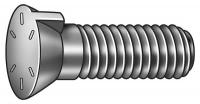 1CGE8 Bucket Tooth Bolt, #7, 1-8x6 1/2 In, Plain