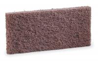 1CJ85 Heavy Duty Pad, Brown, 9L x 6In. W, PK 5