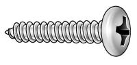 1CJG7 Metal Screw, Pan, #12, 3 1/2 L, PK25