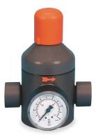 1CML4 Water Pressure Reducing Valve, PVC, 1/2 In