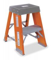1CMV2 Step Stand, 12 In H, 300 lb., Fiberglass