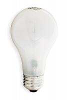 1CWU7 Incandescent Light Bulb, A19, 46/52W