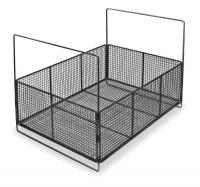 1CXN1 Parts Washer Basket, Open Mesh, 10 In H