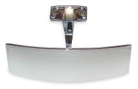 1CZB7 Vehicle Rear View Mirror, 8 Dia, Steel