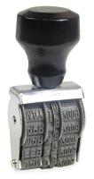 1CZV8 Date Stamp, 4 Bands, Width 2-7/8&quot;
