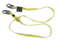 1D846 Restraint Lanyard, 10 to 6 ft., Nylon