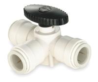 1DAT3 Three Way By Pass Valve, 1/2 In, 250 PSI