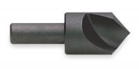 3ZUF4 Countersink, 1 FL, 120 Deg, 3/8, Cobalt, TiN