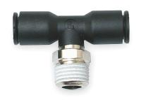 1DCL6 Male Branch Tee, Thread 1/8 In NPT, PK 10