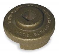 1DHY4 Drum Bung Socket, 1/2 In, Bronze