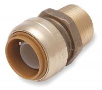 1DJA2 Male Reducing Connector, 1/2 x 3/4 In