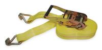 1DKZ3 Tie-Down Strap, Ratchet, 27ft x 2In, 3300lb