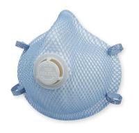 1DLL8 Disposable Respirator, N95, M/L, Blue, PK 10