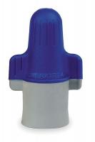 1DLZ1 Wire Connector, Blue/Gray, PK50