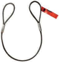 1DNG9 Sling, Wire Rope, 2 Ft L, Vert Cap 1.4 Ton