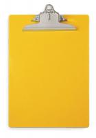 1DNU1 Clipboard, Letter, Yellow