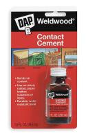 1DPB8 Contact Cement, General Purpose, 1 Oz