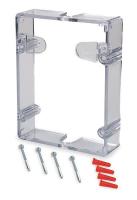 1DPD8 Pull Station Guard Spacer, Polycarbonate