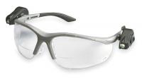 1DPG5 Reading Glasses, +2.5, Clear, Polycarbonate