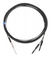 1DU69 Fiber Optic Cable, Diffuse, 6-9/16 ft, 10mm