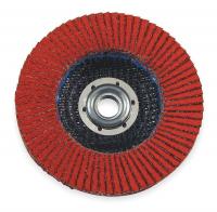 1DXP1 Arbor Mount Flap Disc, 4-1/2in, 40, Coarse