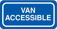 1DYJ9 Parking Sign, 6 x 12In, WHT/BL, Text, R7-8B
