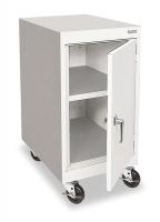 1DZG5 Mobile Storage Cabinet, Welded, Dove Gray