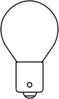 5V295 Mini Incand. Bulb, 25S11/4SC, 25W, S11, 10V