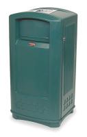 1EC52 Receptacle, Ash/Trash Jr., Green, 35G