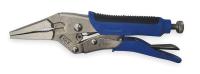 1ECG3 Long Nose Locking Pliers, 6 In, Soft Grip