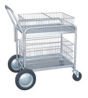 1ECJ8 Mail Cart, 41 In. L x 23 In. W x 38 In. H