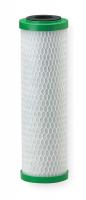 1ECZ5 Filter Cartridge, 0.5 Microns, 9 3/4 In L