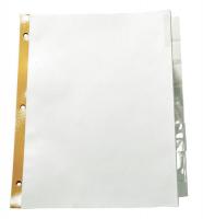 1EFT7 Index Tab Set, Insertable, 8 Tabs, Clear