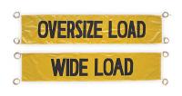 1EKT2 Wide Load/Oversize Banner, 18 x 96&quot;