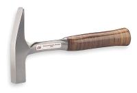 1ELH4 Setting Hammer, 18 Oz, Steel, Leather Grip