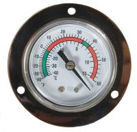 1EPE3 Analog Panel Mt Thermometer, -40 to 60F