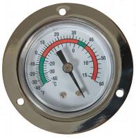 1EPE9 Analog Panel Mt Thermometer, -40 to 60F