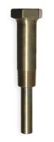 1EVD2 Industrial Thermowell, Lagging, Brass,