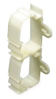 1EXR5 Wire Clip, Steel Raceway, Gray