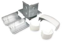 1EXU6 External Elbow, Steel Raceway, Ivory
