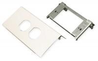 1EXU8 Duplex Device, Steel Raceway, Ivory