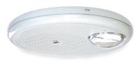 1EYA3 Strobe Ceiling Mount, White, L 8-5/16 In