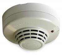 1EYB3 Smoke Detector, White, L 4 5/8 In