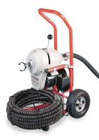 1EZ18 Drain Cleaning Machine, 1-1/4 x 15 Ft