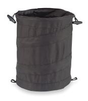 1EZC5 Collapsible Trash Can, Black